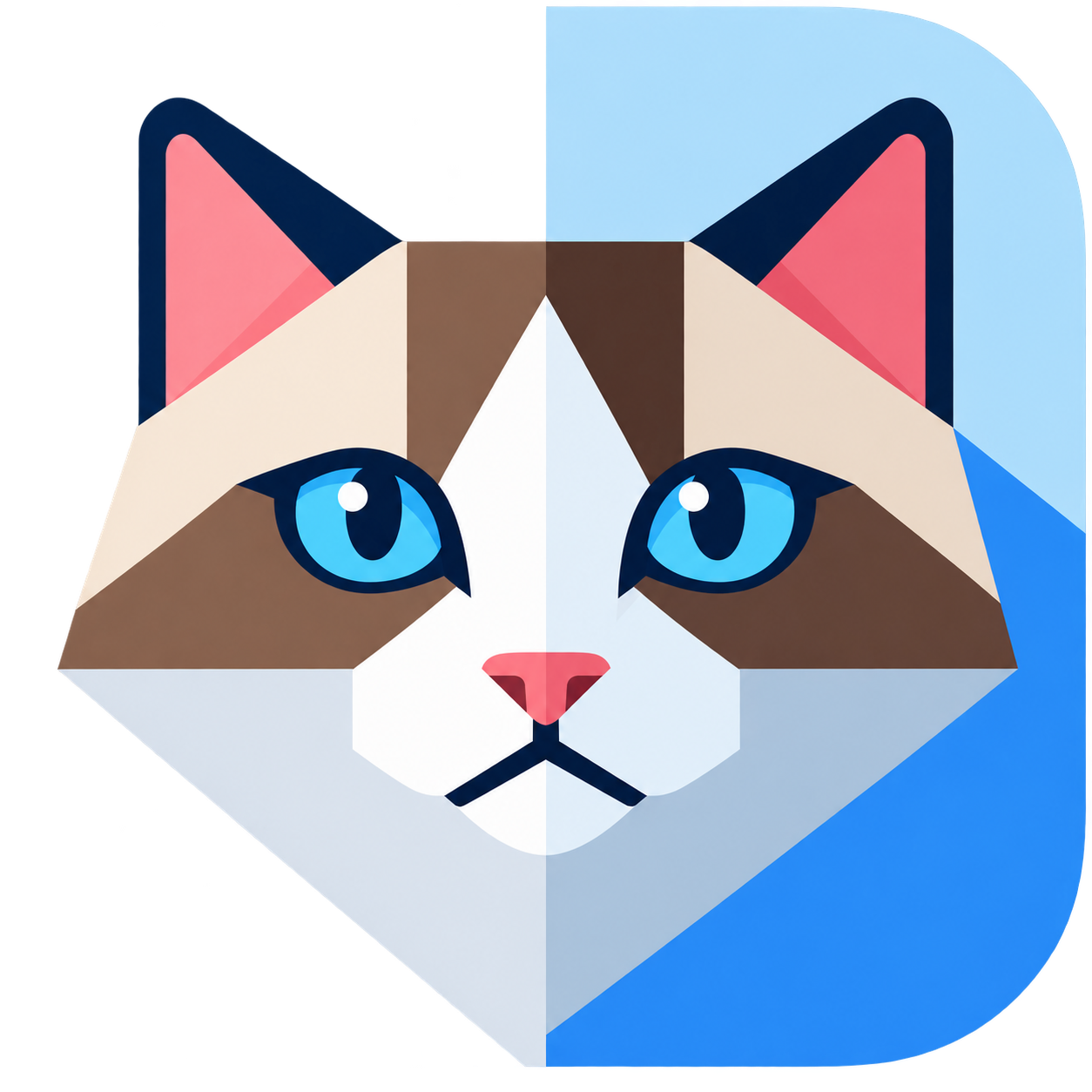 web3小猫几何猫咪头像